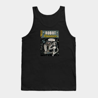 Robot Romance comic book (small) Tank Top